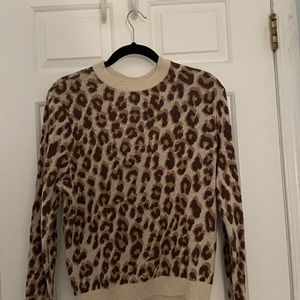 Target cheetah sweater